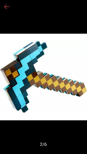 Kiếm kim cương Minecraft biến hình có nhạc đèn sz lớn