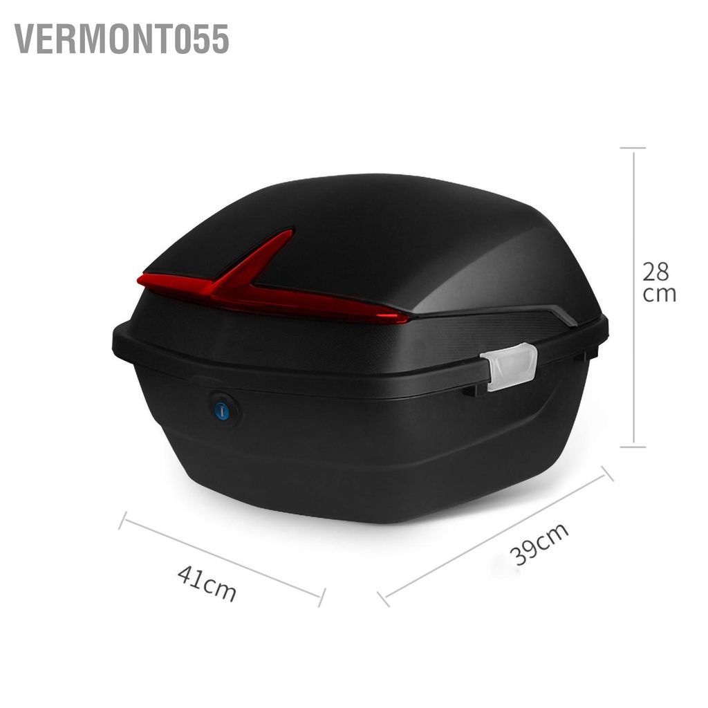 Có thể bán buôn Xe tay ga Thân sau Chống thấm nước va đập Công suất lớn máy Phổ thông Hộp phía Vermont055 Hàng giao ngay