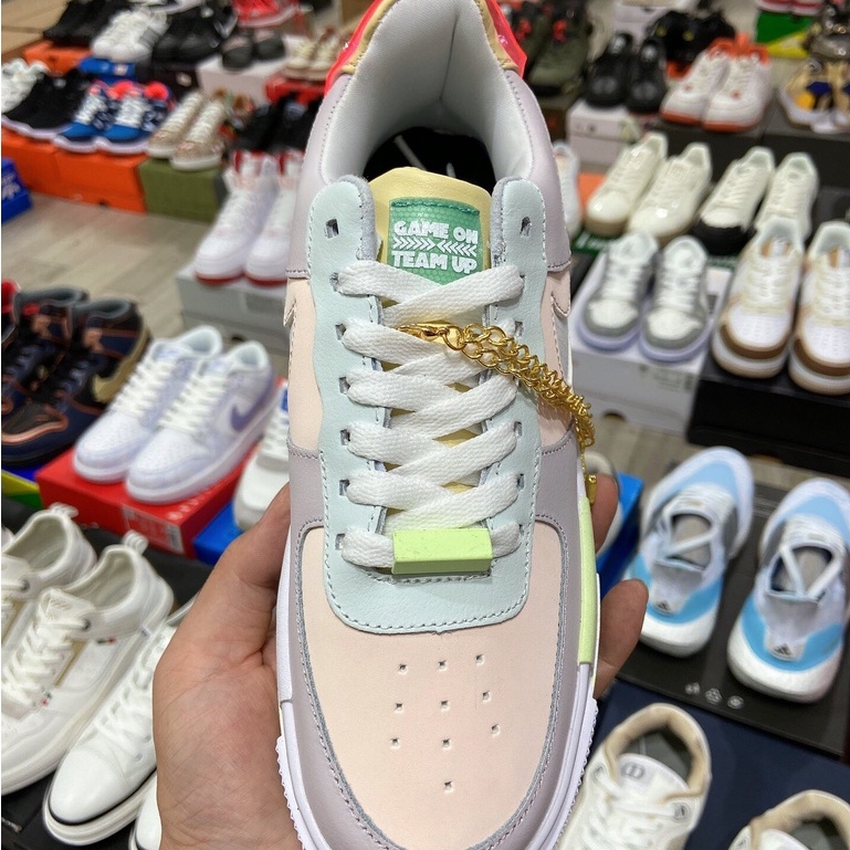 Giày Air Force 1 Low Pixel "Game On Team Up"