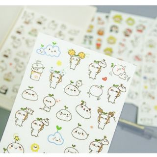 Set 6 tấm sticker trang trí ST04