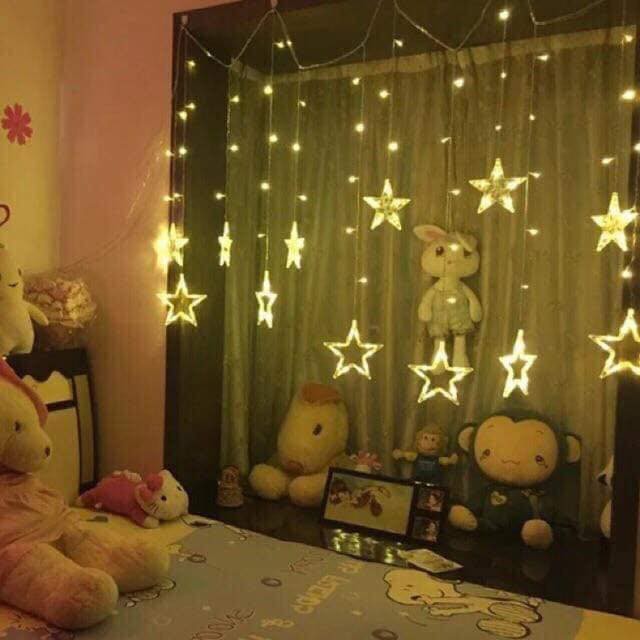 ĐÈN RÈM NHÁY SAO TRANG TRÍ