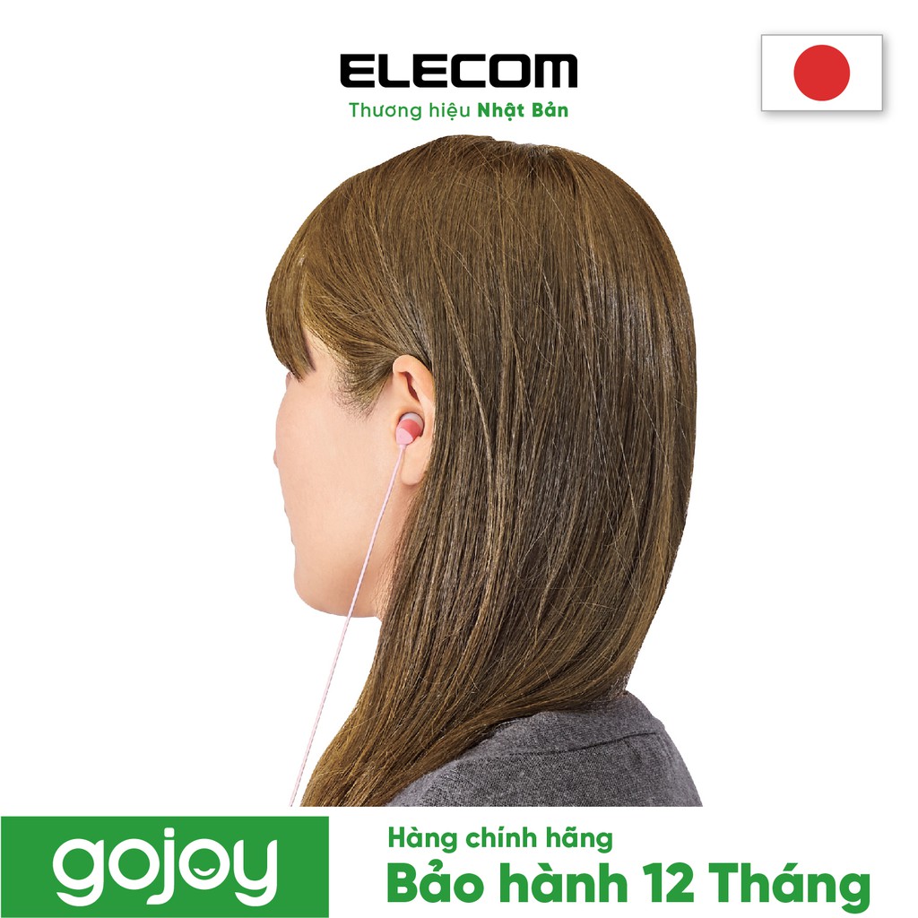 Tai nghe nhét tai ELECOM EHP-CN200M - Bảo hành chính hãng 12 tháng