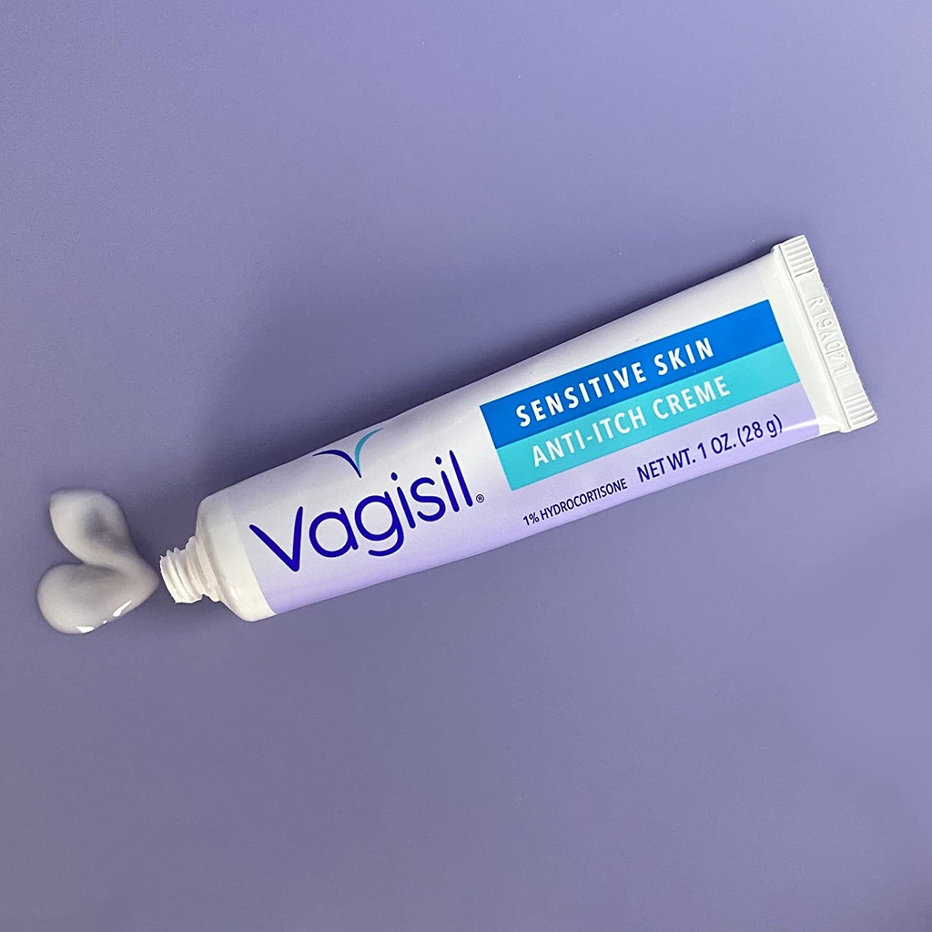 Kem phụ khoa dành cho da nhạy cảm Vagisil Maximum Strength for sensitive skin 28g