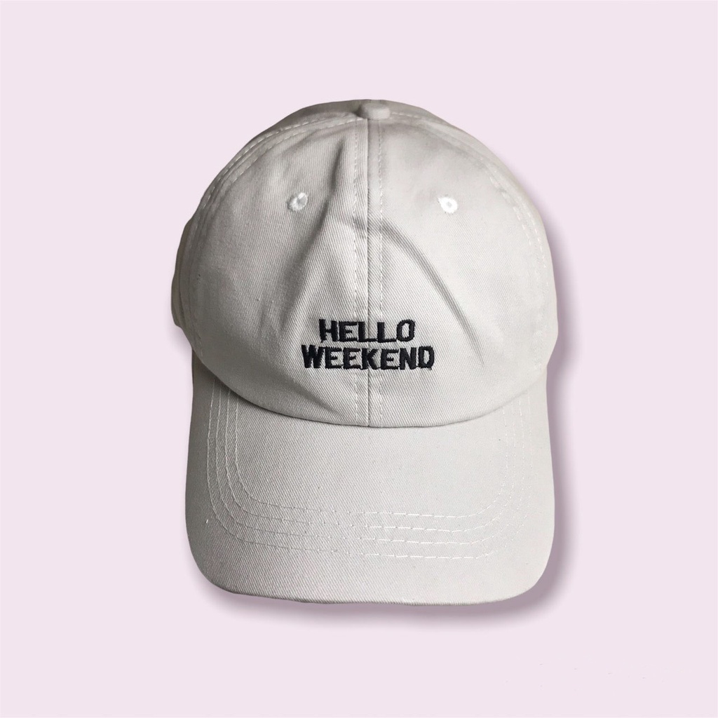 Mũ Lưỡi Trai Chất Vải Xịn Thêu Chữ Phong Cách Hàn Quốc Cực Đẹp Cho Nam Nữ. Sỉ = Lẻ