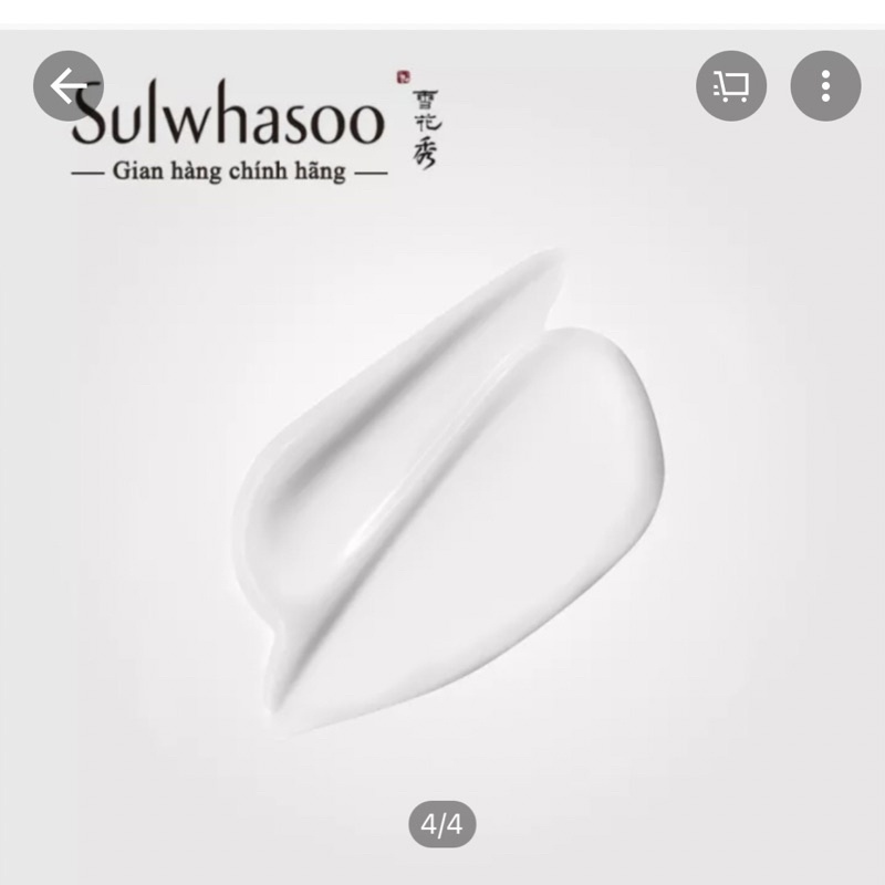 Sữa dưỡng nhân sâm cô đặc Sulwhasoo chống lão hoá và căng bóng da