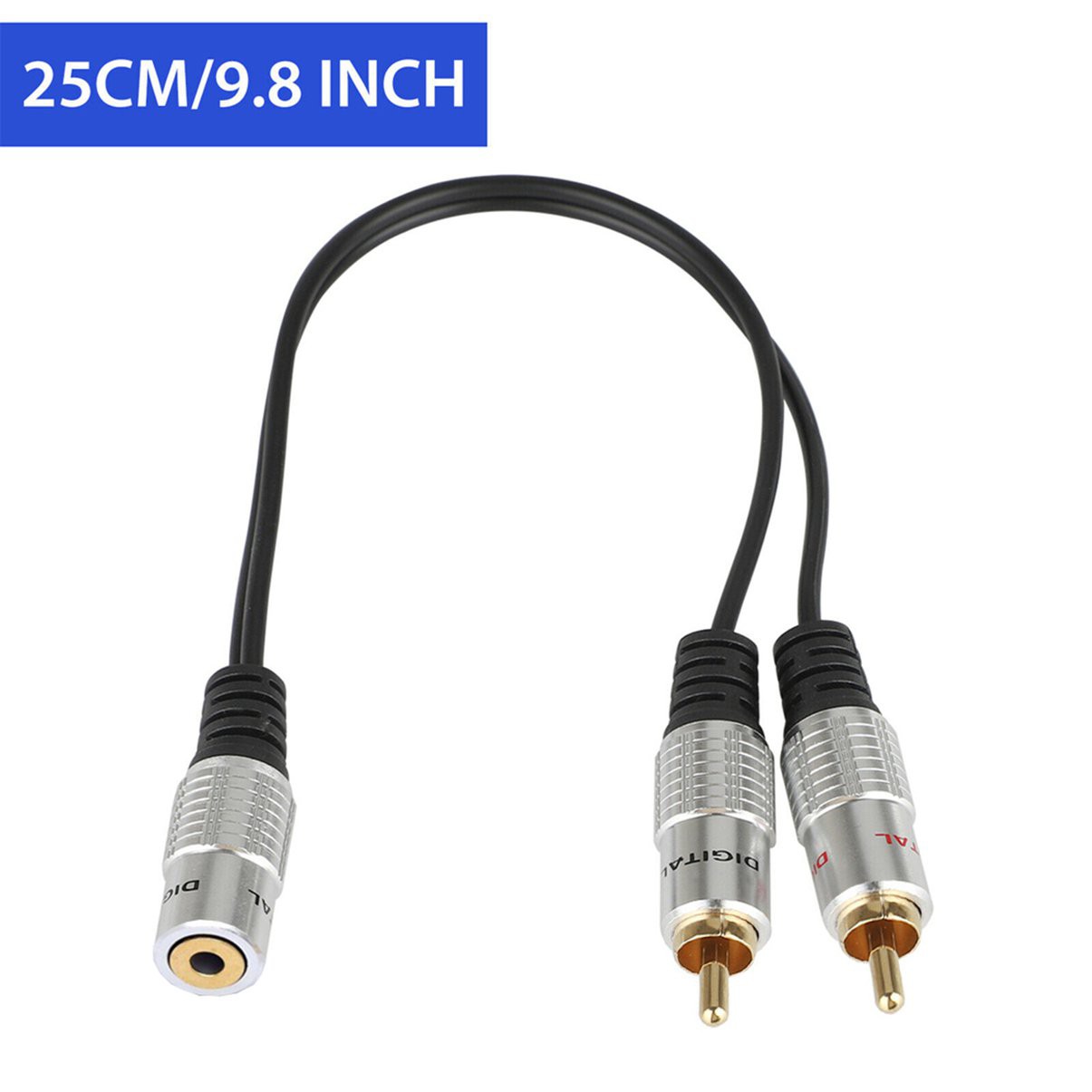 Dây Cáp Chữ Y 2rca 3.5mm 0.25m | BigBuy360 - bigbuy360.vn