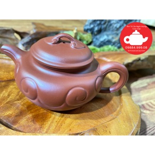 Ấm Tử Sa Phỏng Cổ Như Ý Cát Tường - Vạn sự như ý cát tường - Đại Hồng Bào 200 ml  - Ấm Tử Sa Thạch Biều, Tây Thi