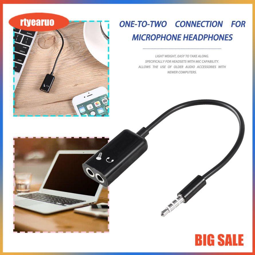 Thiết bị chia giắc cắm âm thanh và Micro 3.5mm cao cấp bền bỉ
