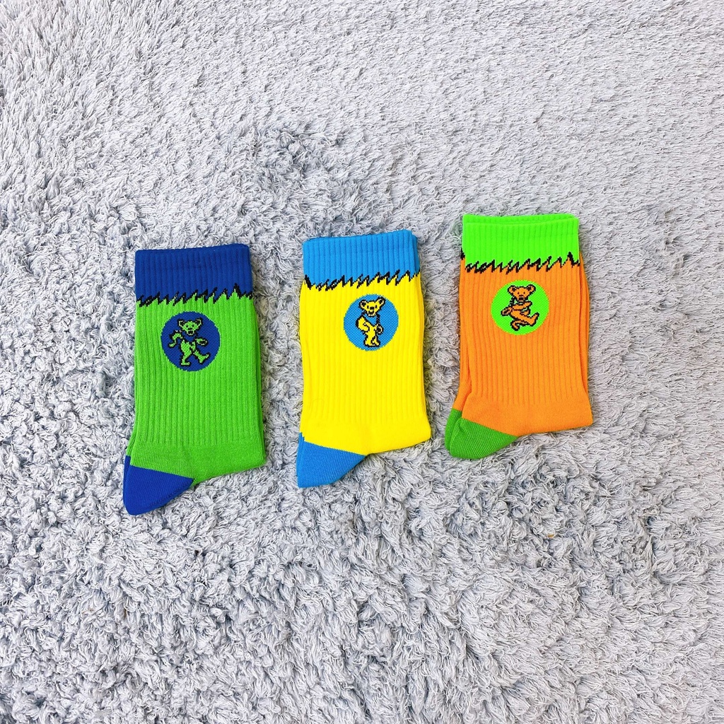 Tất cao cổ vớ nhún đáng yêu thời trang nhiều màu cao cấp MOKANA TC04