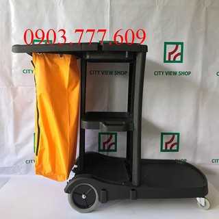 Xe dọn vệ sinh, phòng khách sạn
