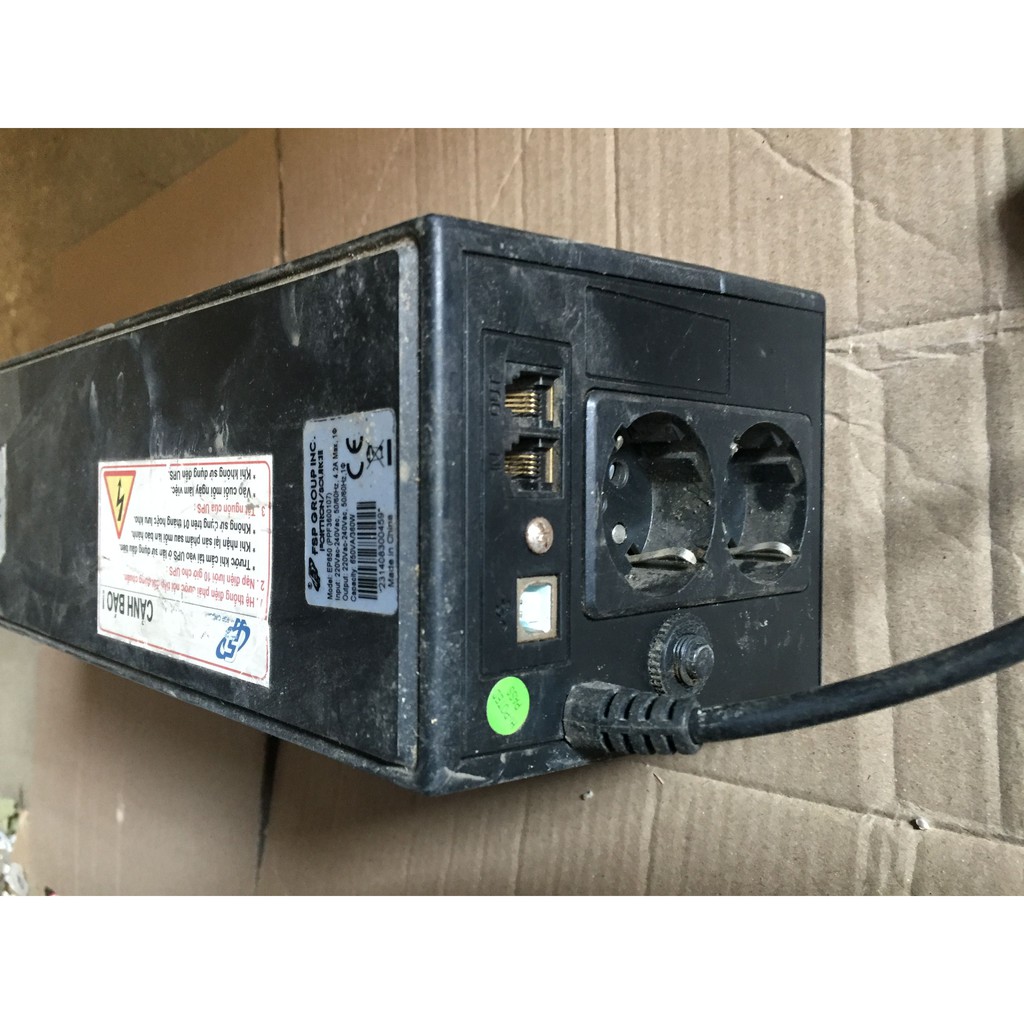 {GOOD}Bộ lưu điện UPS FSP EP650