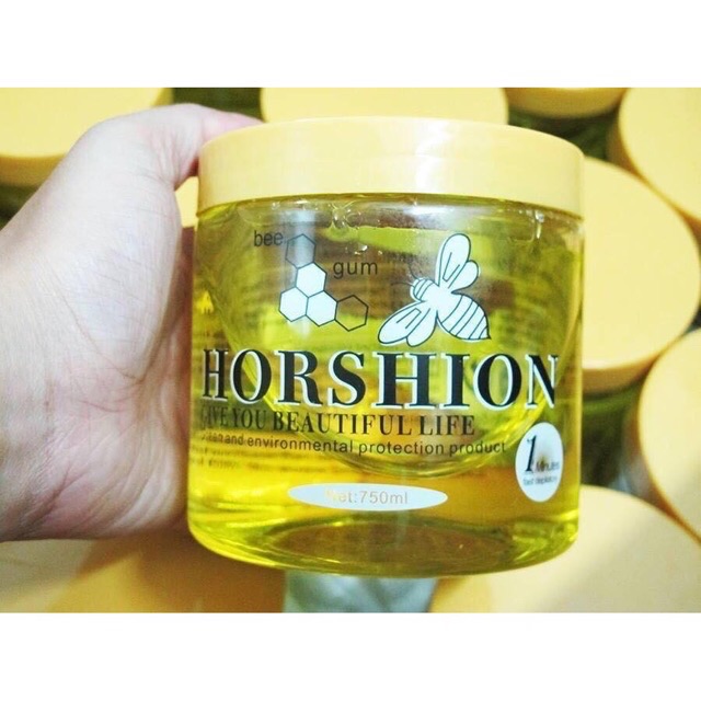 &lt;TEM HÀNG THẬT&gt; COMBO Sáp wax lông lạnh Horshion và 1 cây Giấy wax Horshion