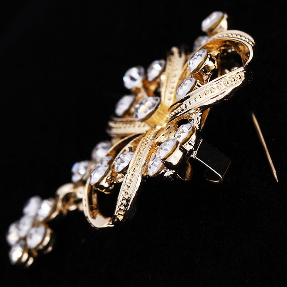 Ghim Cài Áo Hình Hoa Đính Ngọc Trai Nhân Tạo Thời Trang Cho Nữ