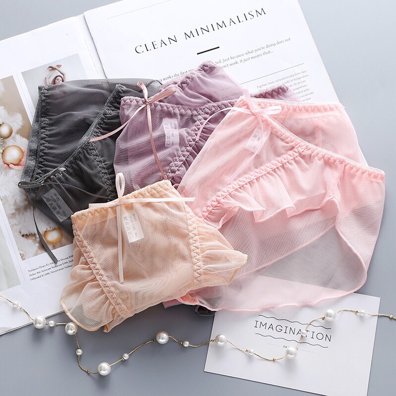 Quần Lót Ren Lưới Bèo Cao Cấp Quyến Rũ Sexy 0346 giá rẻ tốt