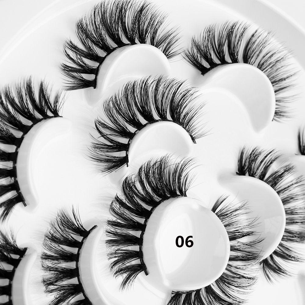 Set 7 Cặp Lông Mi Giả Dài Tự Nhiên MIH SKONHED Dành Cho Nữ