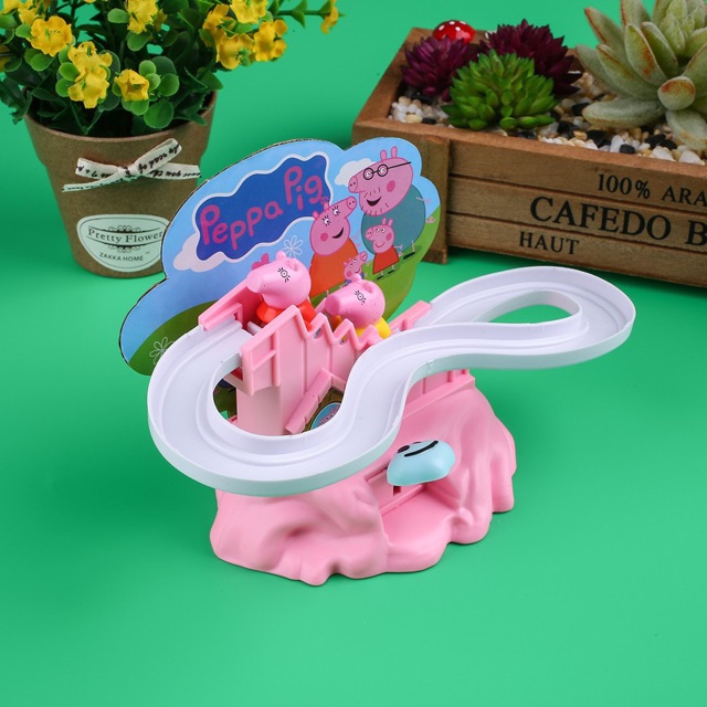 Đồ Chơi Cầu Trượt Peppa Pig Vui Nhộn Cho Bé