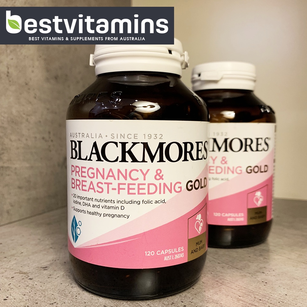 Vitamin tổng hợp cho bà bầu Blackmores Pregnancy and Breastfeeding Gold