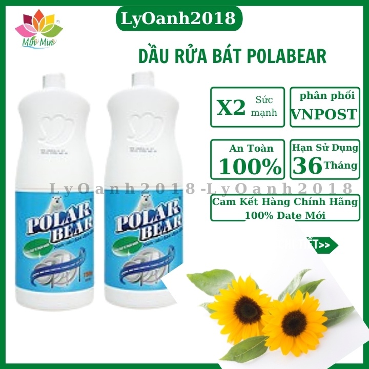 Nước Rửa Chén,Dầu Rửa Bát Polabear Bưu Điện
