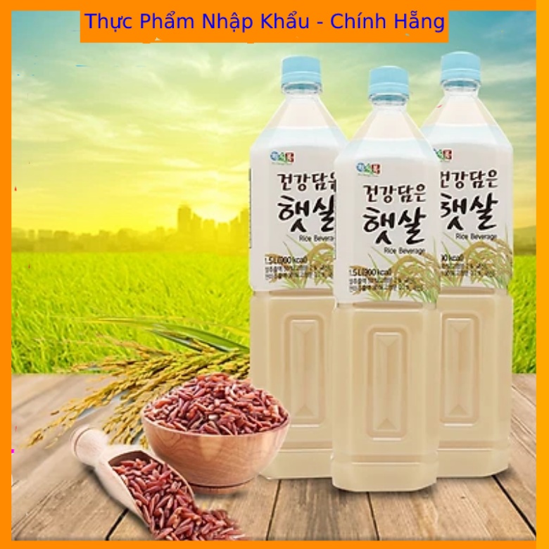 Nước gạo rang Hàn Quốc Dr.Chung chai 1.5L