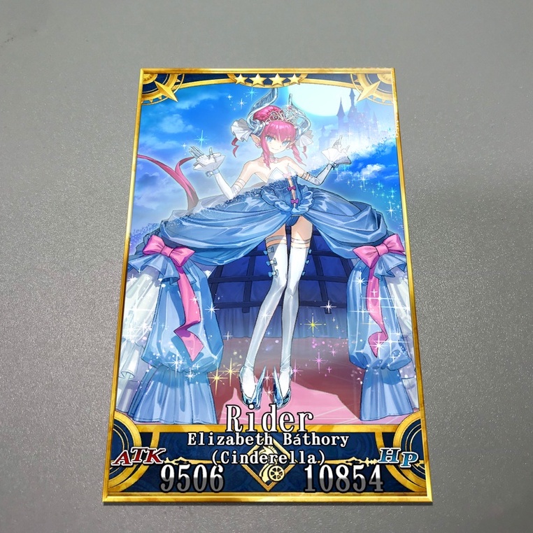Thẻ bài custom card bánh xốp anime Fate/Grand Order FGO để sưu tầm tự chọn Elizabeth Báthory