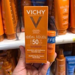 KEM CHỐNG NẮNG VICHY tặng kèm SON DƯỠNG