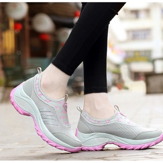 Giày thể thao, giày lười êm nhẹ nâng đế 4cm