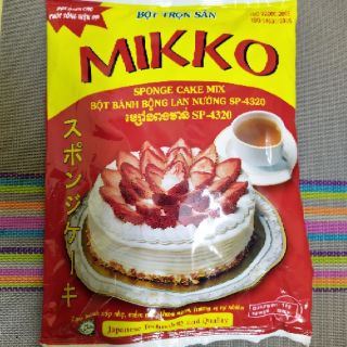 Bột trộn sẵn bánh bông lan MIKKO