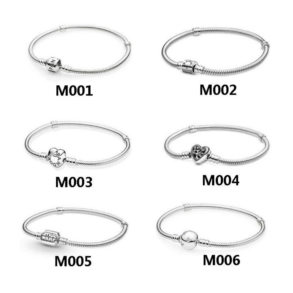 Vòng tay bạc Lux Jewelry, lắc tay pandora mềm – LUXJ896