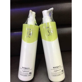 Cặp dầu gội , xả siêu phục hồi Wekla 780ml