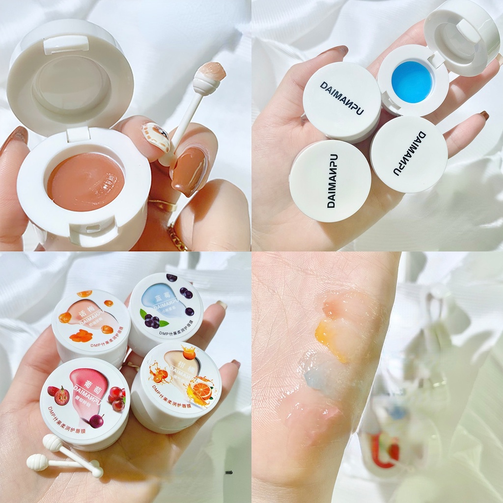 [Hàng mới về] Son dưỡng môi DAIMANPU dưỡng ẩm chống khô môi trang điểm tiện dụng