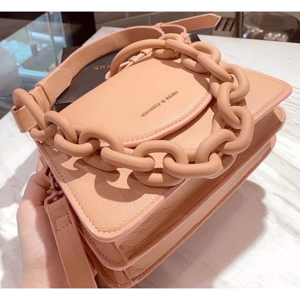 Túi CNK chunky xích DA rằn NỔI Túi CNK chuẩn + ảnh thật (NGAOBAG)