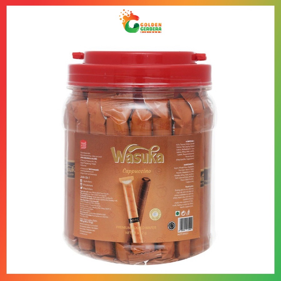 Bánh Ống Quế Wasuka Indonesia 540g