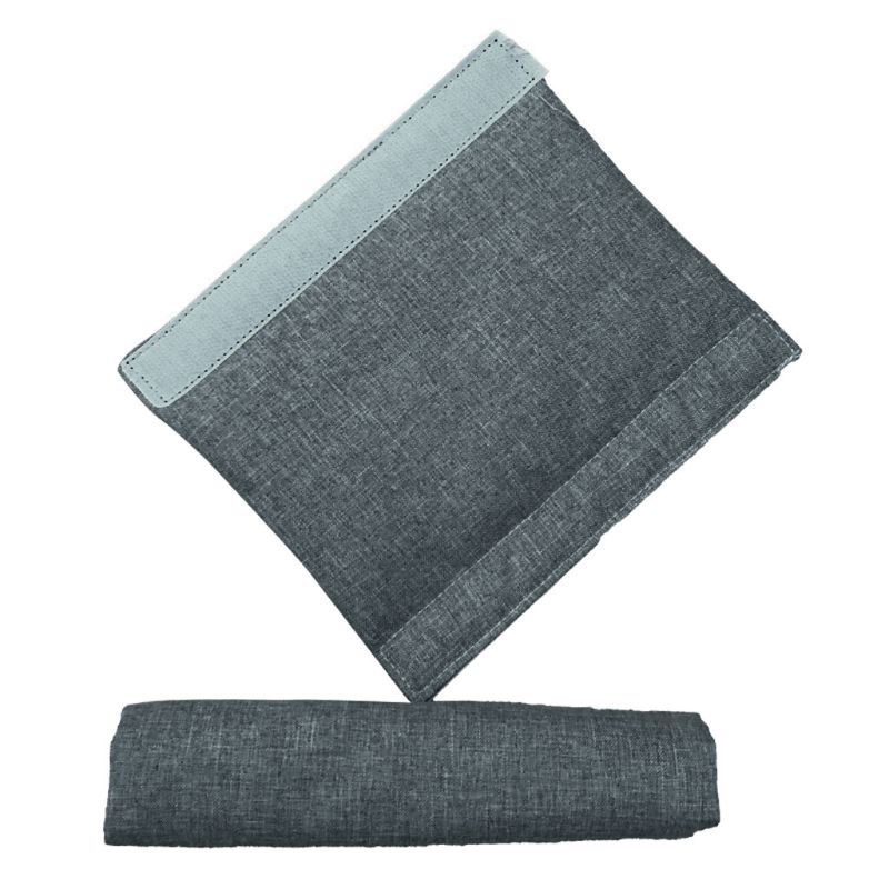 Bộ 2 Vỏ Bọc Tay Cầm Xe Đẩy Em Bé Chất Liệu Cotton Lanh Tiện Dụng