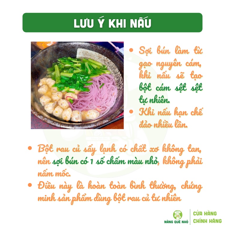 Bún Khoai Lang Nguyên Minh Dai Ngon Thực Dưỡng Bổ  Sung Chất Xơ Bún Gạo Lứt Giảm Cân 300gr