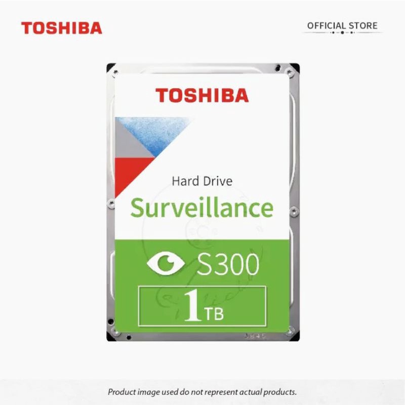 Ổ cứng HDD Toshiba 1TB Surveilance S300 (HDWU110UZSVA) Chính Hãng chuyên cho camera và lưu trữ bảo hành 36 tháng | BigBuy360 - bigbuy360.vn