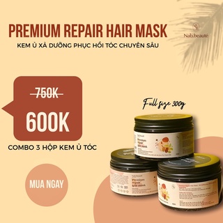 Combo 3 hộp kem ủ phục hồi fullsize 300g