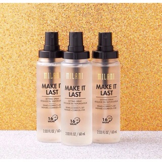 Xịt giữ makeup Milani make it last settingspray