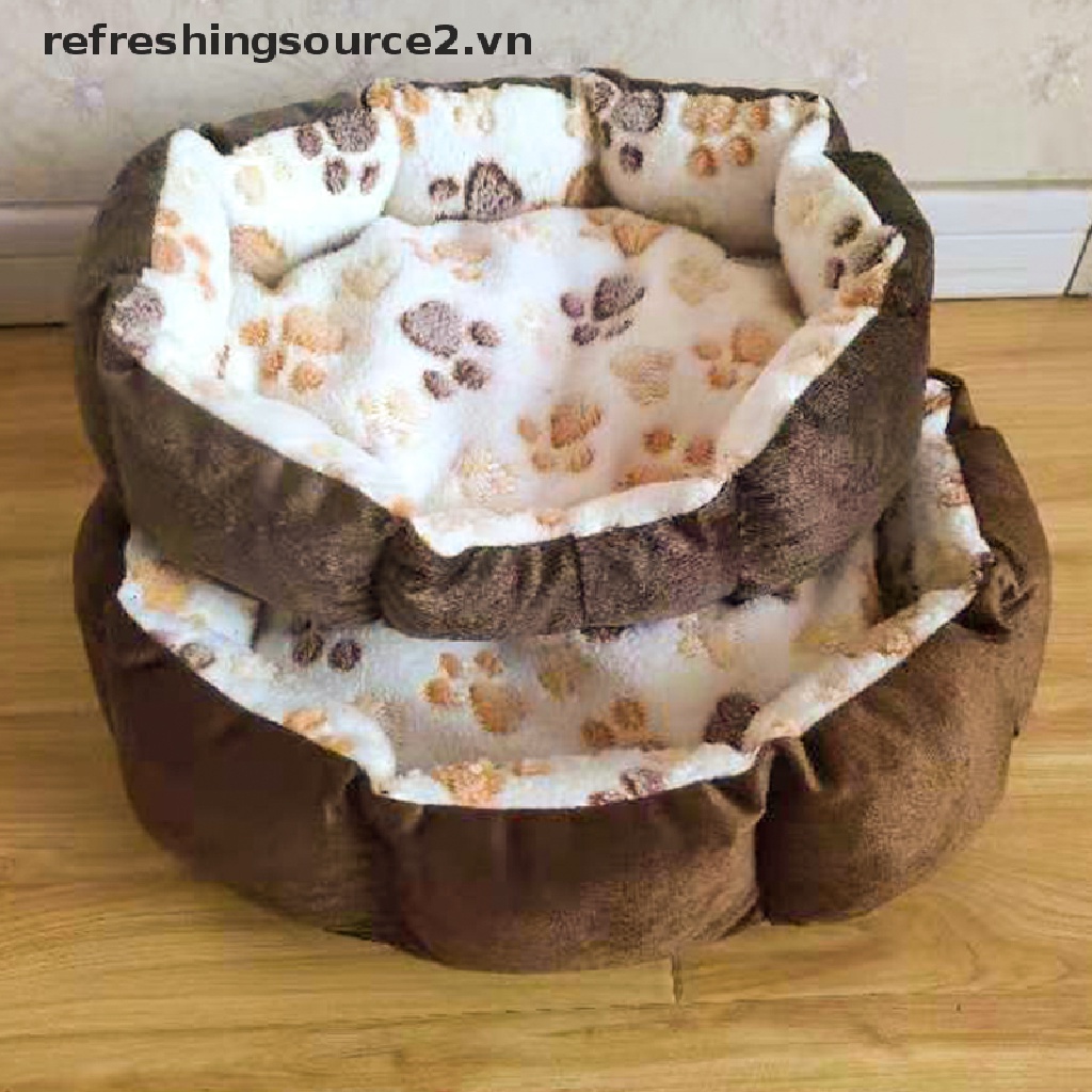 Giường Lông Mềm Ấm Áp Cho Chó Con Nhỏ Và