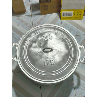 Nồi gang đúc số 170 dk48cm cao28cm đã xoa bóng