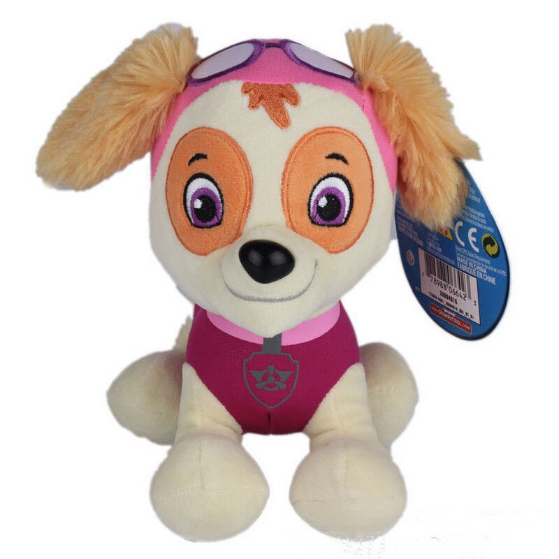 Thú nhồi bông hình chú chó Paw Patrol và pup Skype zuma 13cm/ 20cm