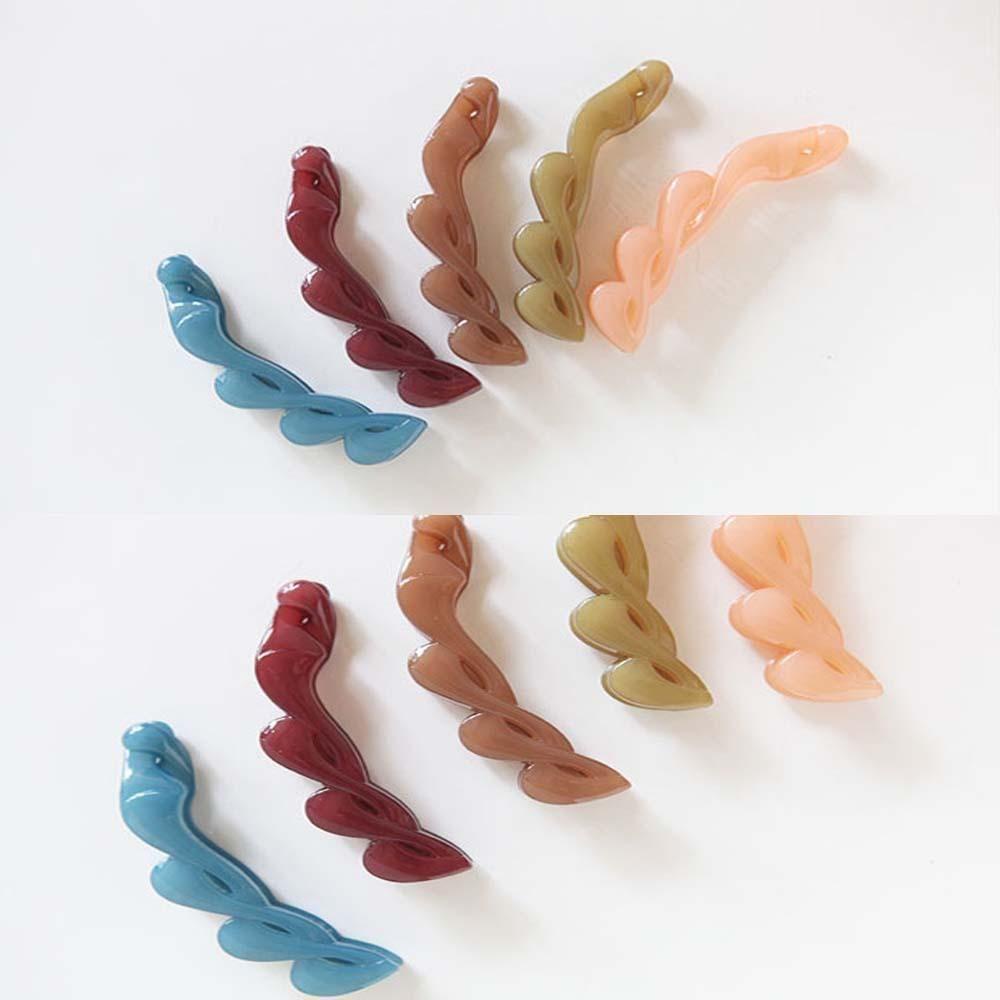 Set 2 Kẹp Tóc Dạng Đứng Chống Trượt Nhiều Màu Sắc Dành Cho Nữ