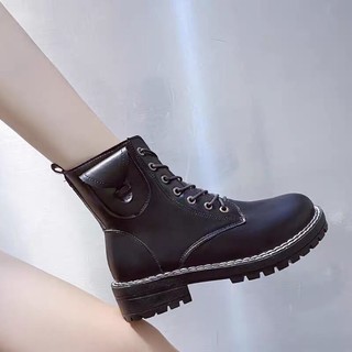 (ORDER) Bốt cổ ngắn khoá ngang BIG SIZE 35-43