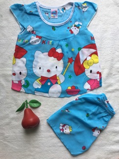 Bộ tole ngắn bé gái 4-12kg