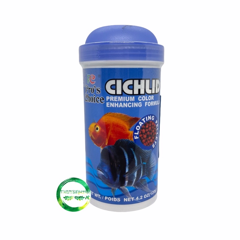 Thức ăn Cichlid proschoice | thức ăn kích màu dành cho cá dĩa, la hán, két, thần tiên, ali,....