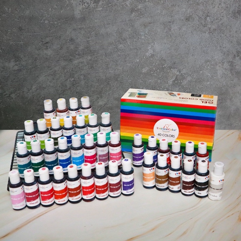 Màu thực phẩm dạng gel Unicorn 28g