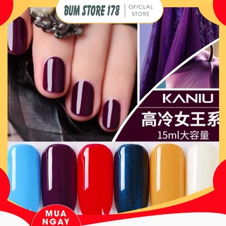 Sơn móng gel Kaniu bền màu cực kì mướt 12ML - NW