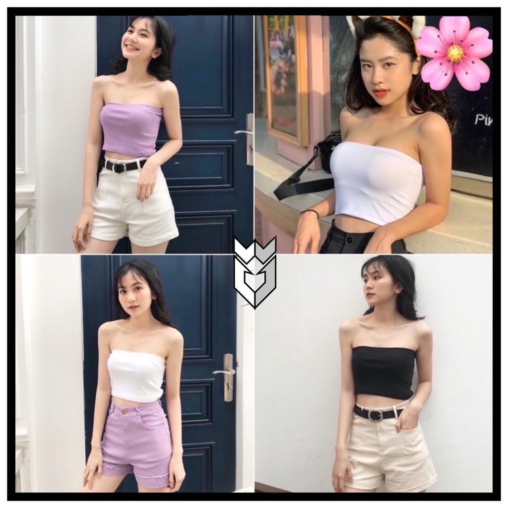 [ ĐỦ MÀU ] Áo croptop quây ngực siêu đẹp  - GW SHOP