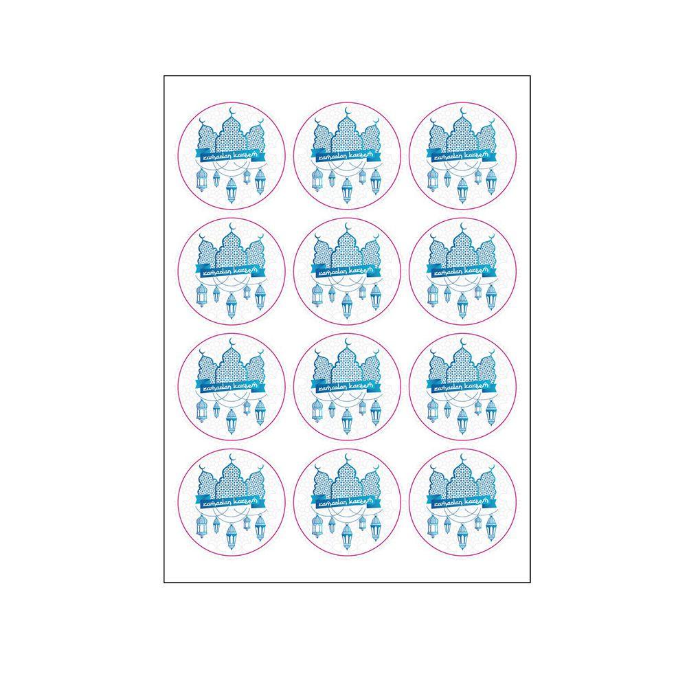 PISTA Set 120 Sticker Eid Mubarak