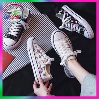 Giày Sneaker nữ Ulzzang cổ thấp hình ngựa Unicorn