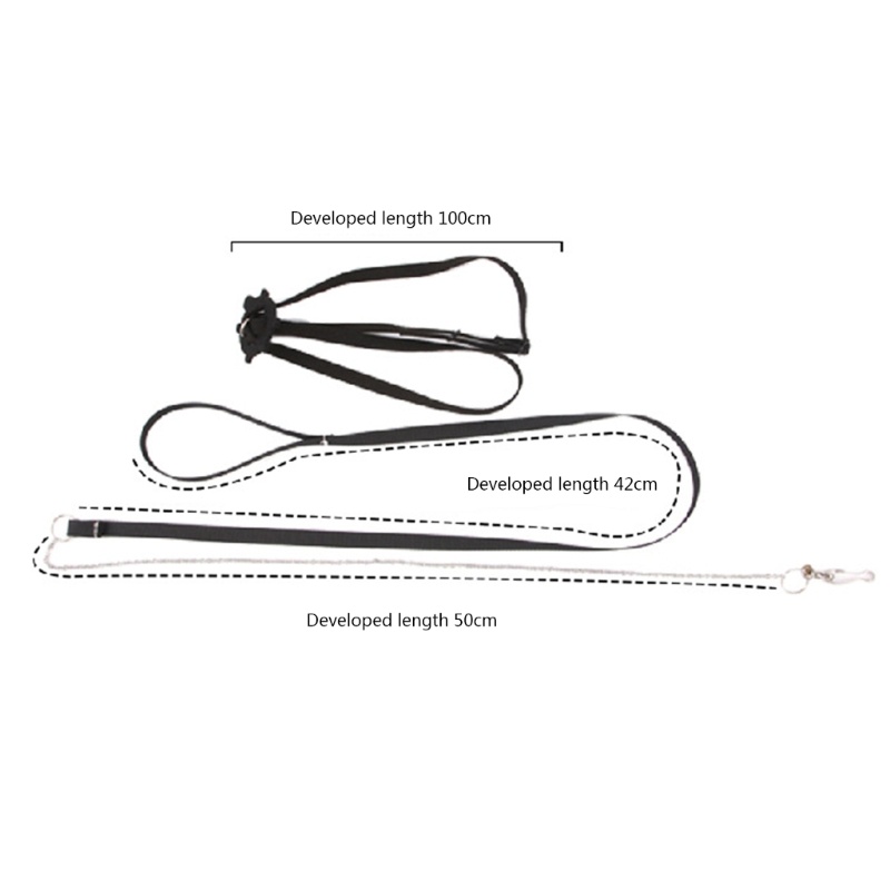 Bộ Dây Dắt Thú Cưng Đi Dạo Chất Liệu Mềm Mại Gọn Nhẹ An Toàn Tiện Dụng